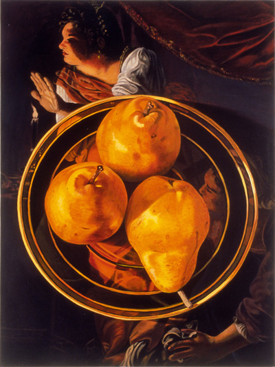 Three Pears After Artemisia Gentileschi